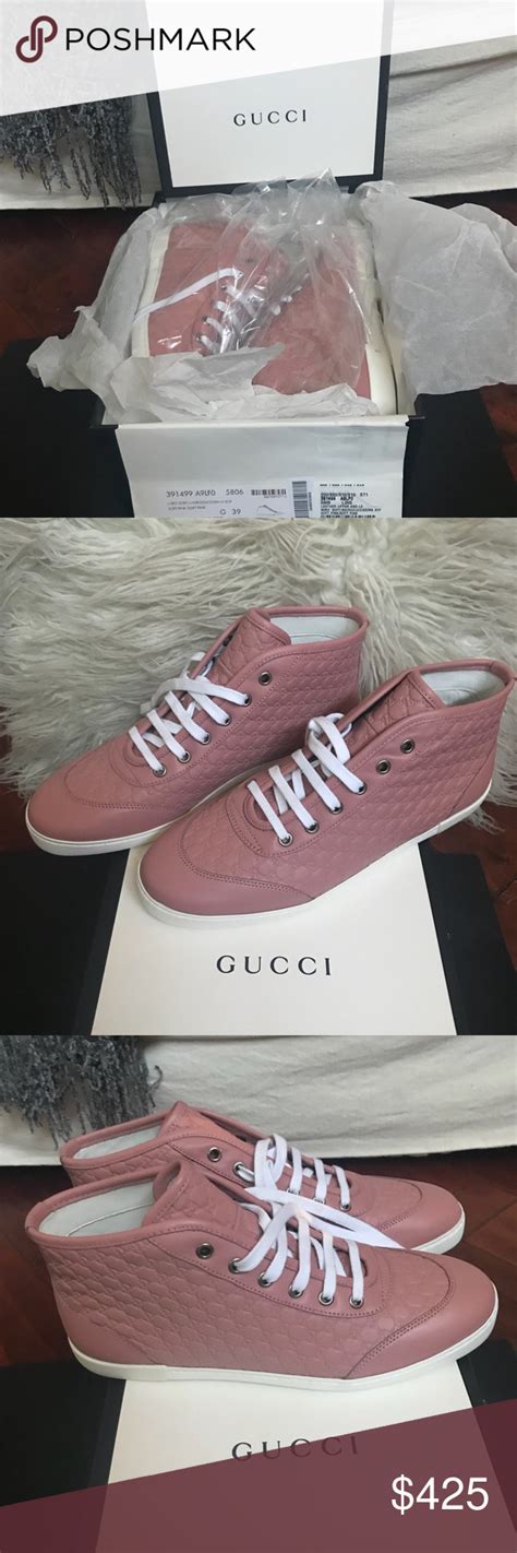 gucci guccissima pink|pink gucci sneakers for women.